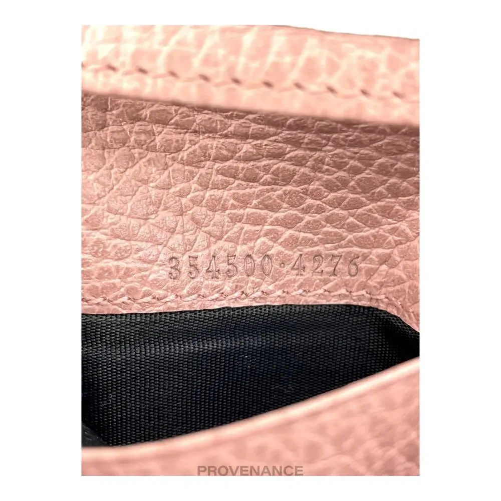 🔴  Gucci Pocket Organizer Wallet - Powder Pink